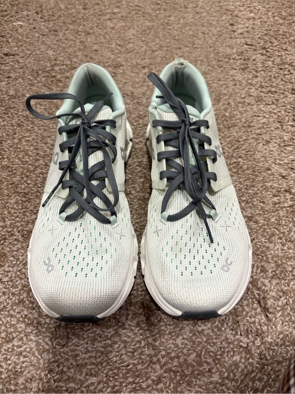 On Running Cloud X 4 Women's Mint/Gray Running Shoes